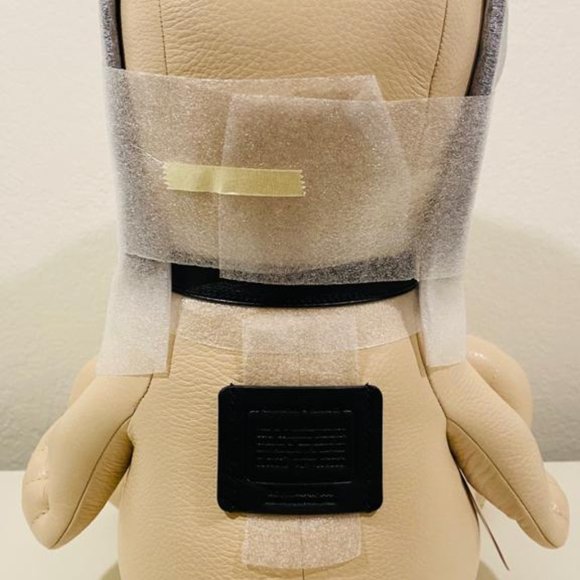 Coach X Peanuts Snoopy Collectible Signature Canvas Doll White - Picture 2 of 5